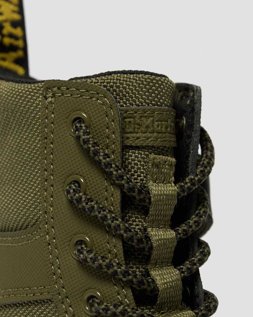 olive dr martens combs tech kids casual boots