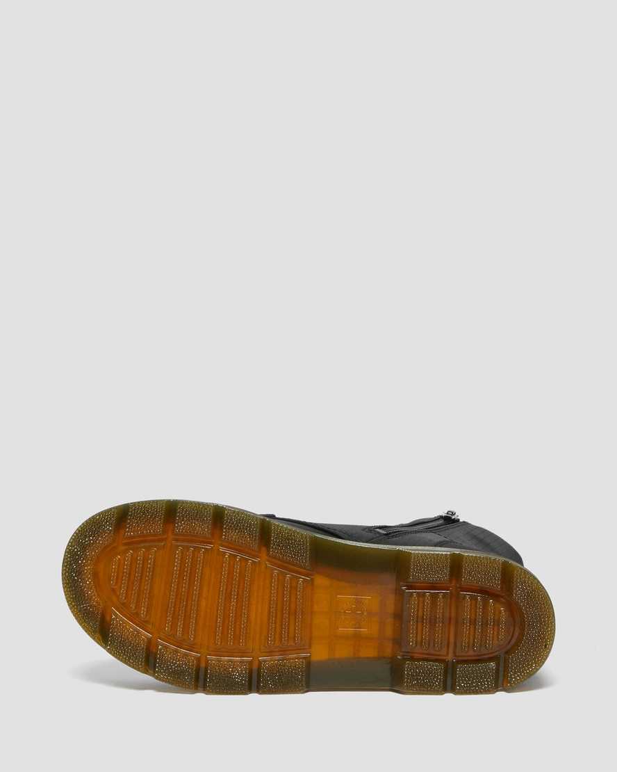 black dr martens combs utility kids casual boots