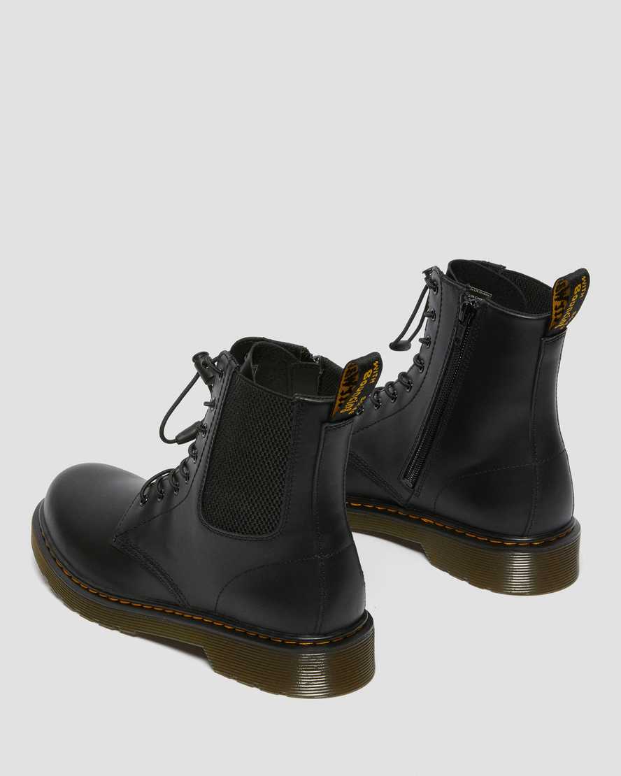 black dr martens 1460 harper kids casual boots