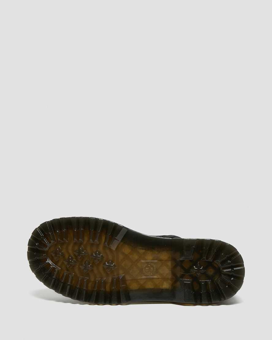 black dr martens 1460 overlay kids casual boots