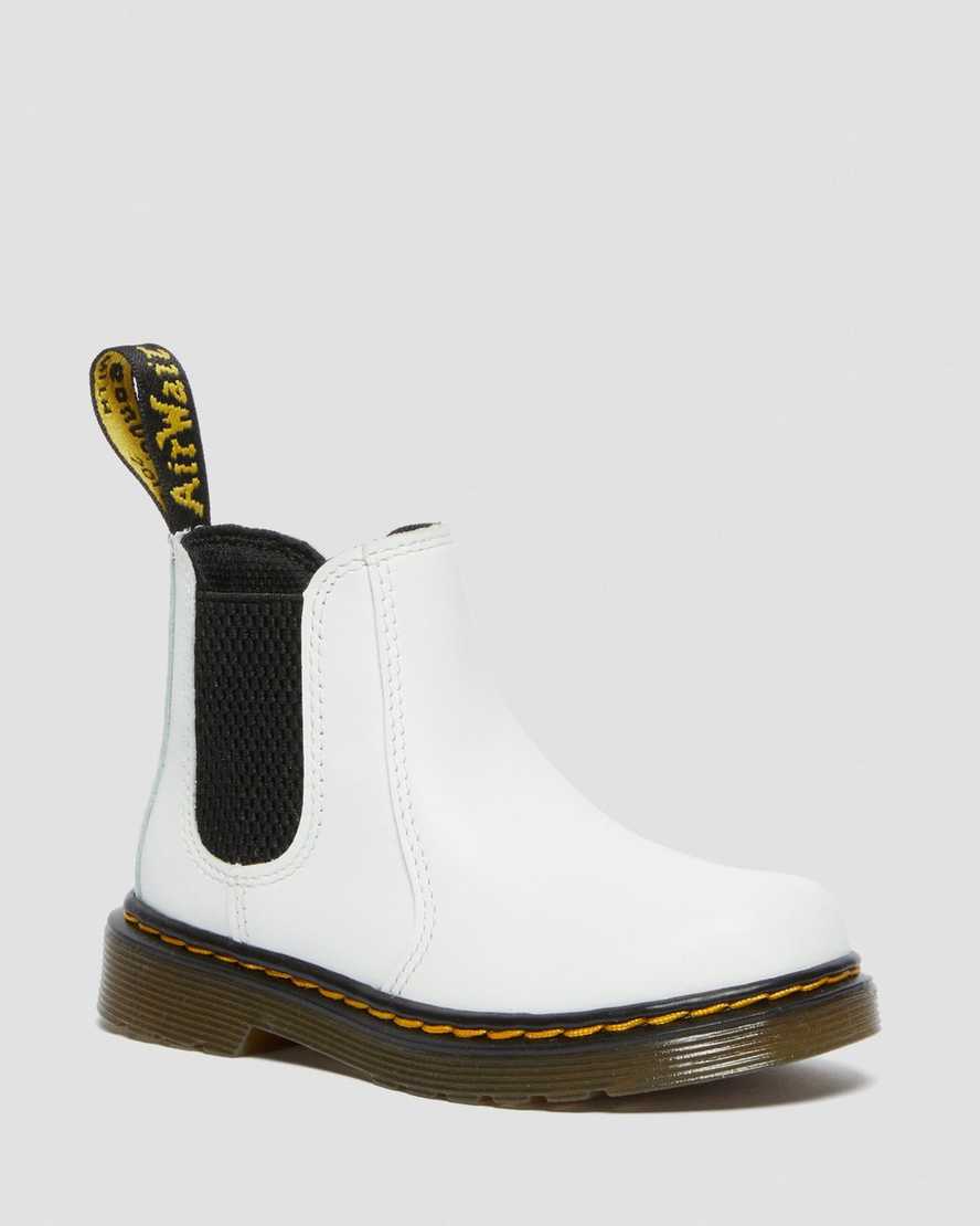 white dr martens 2976 kids chelsea boots
