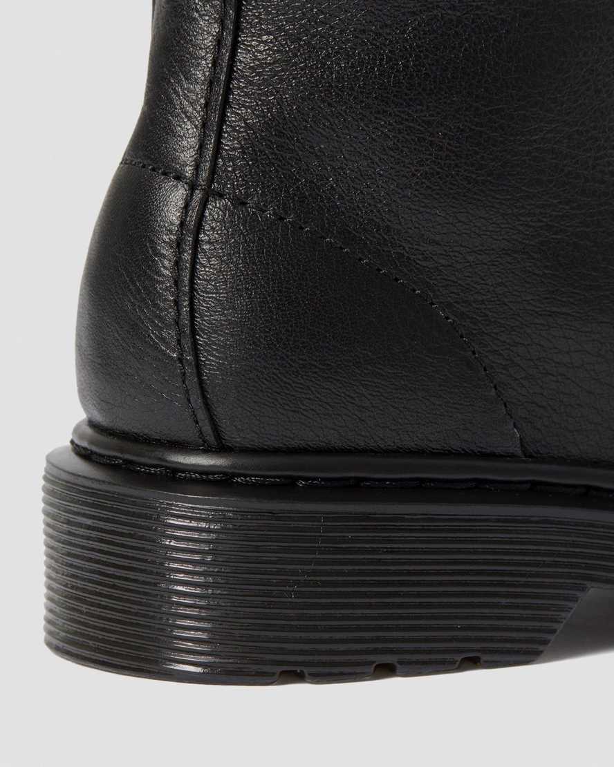 black dr martens 1460 pascal kids lace up boots