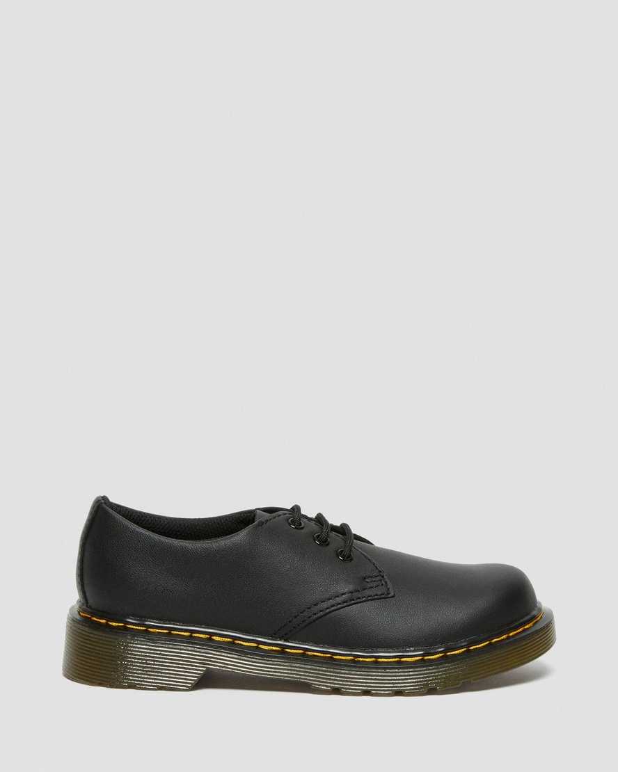 black dr martens 1461 softy t kids shoes