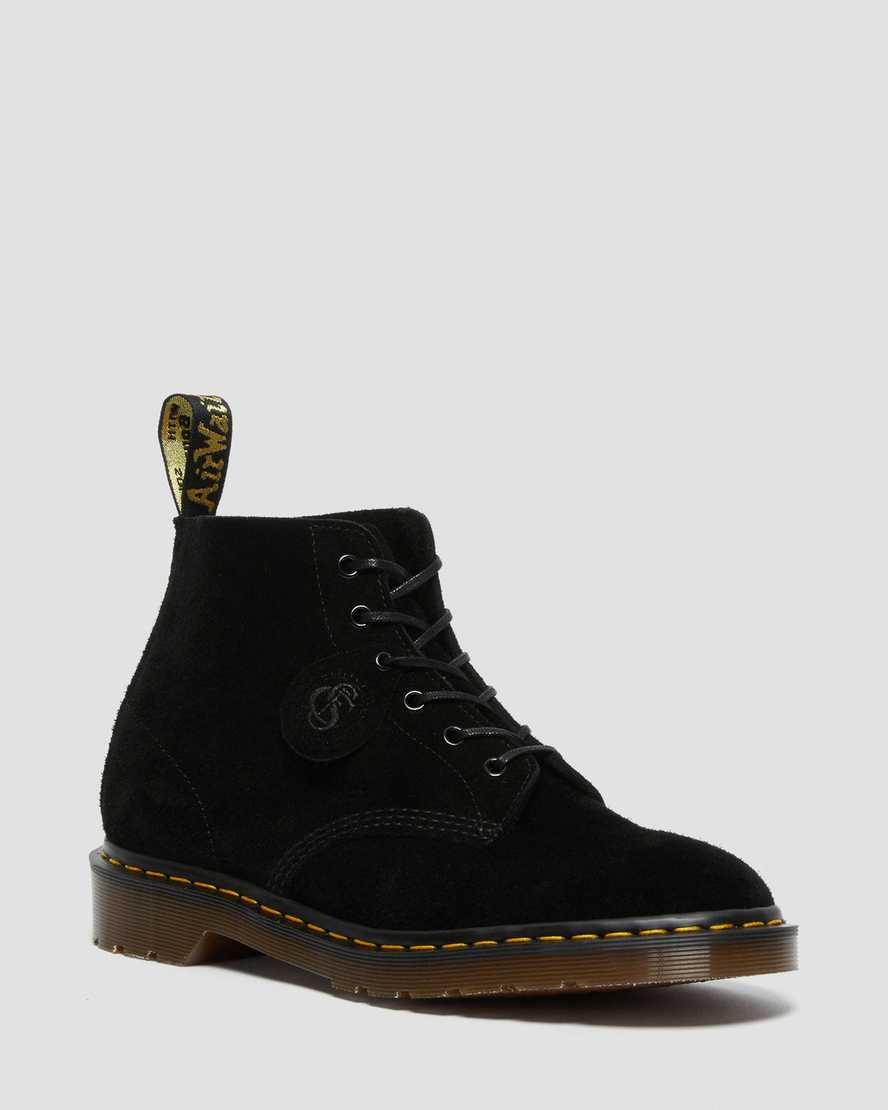 black dr martens 101 mens ankle boots