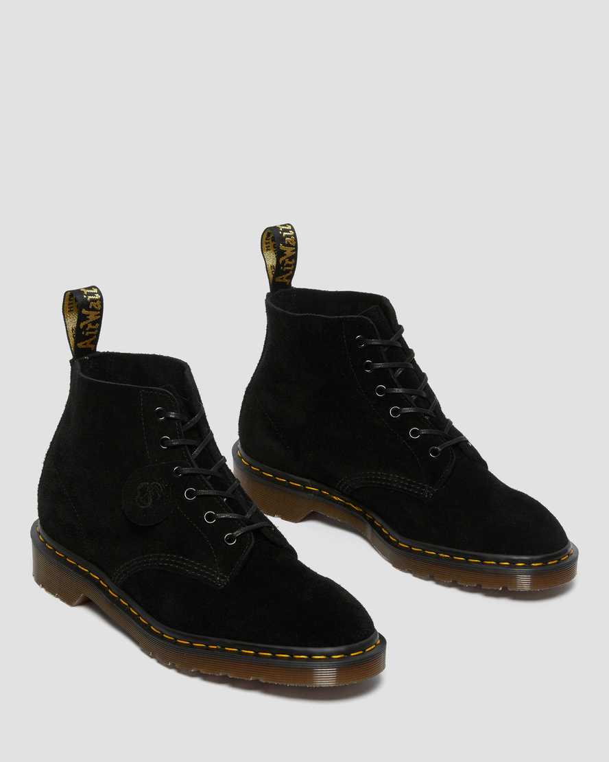 black dr martens 101 mens ankle boots