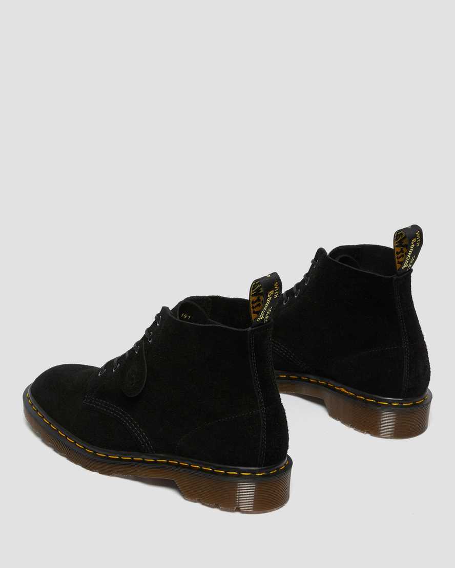 black dr martens 101 mens ankle boots