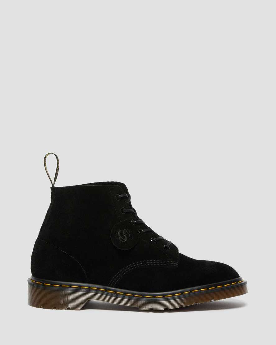 black dr martens 101 mens ankle boots