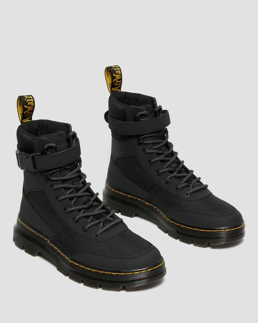 black dr martens combs tech extra tough poly mens casual boots