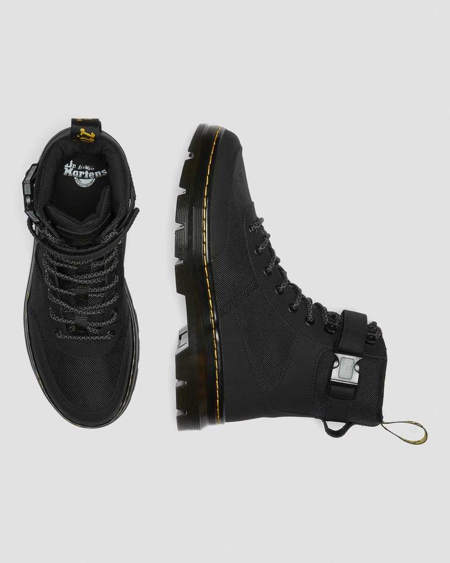 black dr martens combs tech extra tough poly mens casual boots