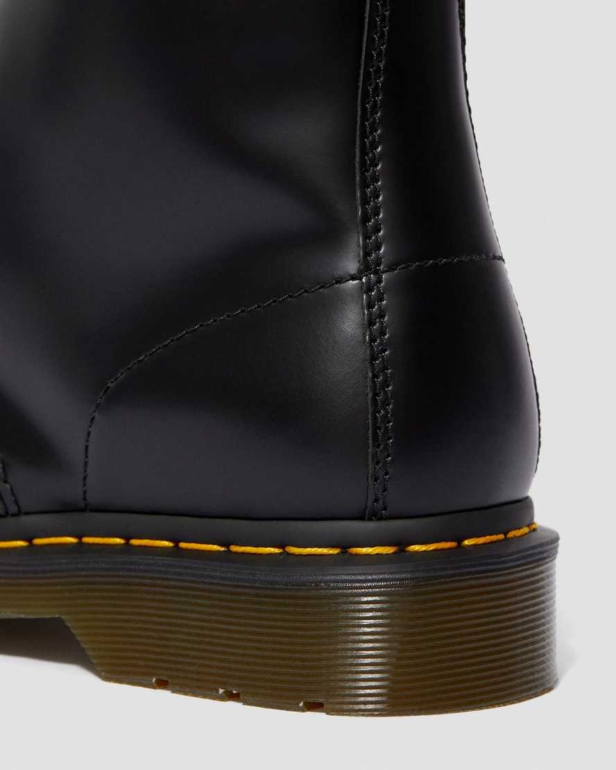 black dr martens 1914 smooth tall mens casual boots