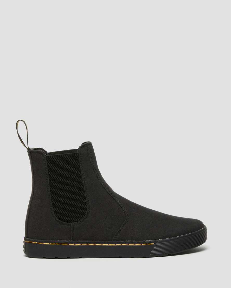 black dr martens tempesta casual mens chelsea boots