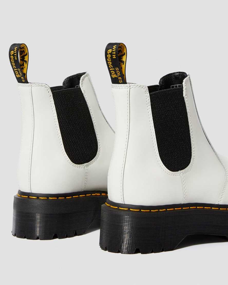 white dr martens 2976 smooth platform mens chelsea boots