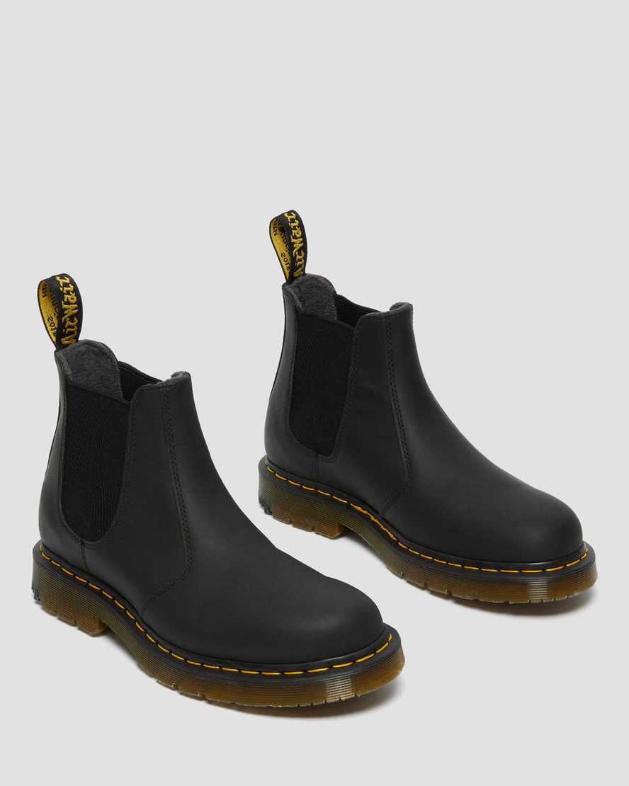 black dr martens 2976 dms wintergrip mens chelsea boots