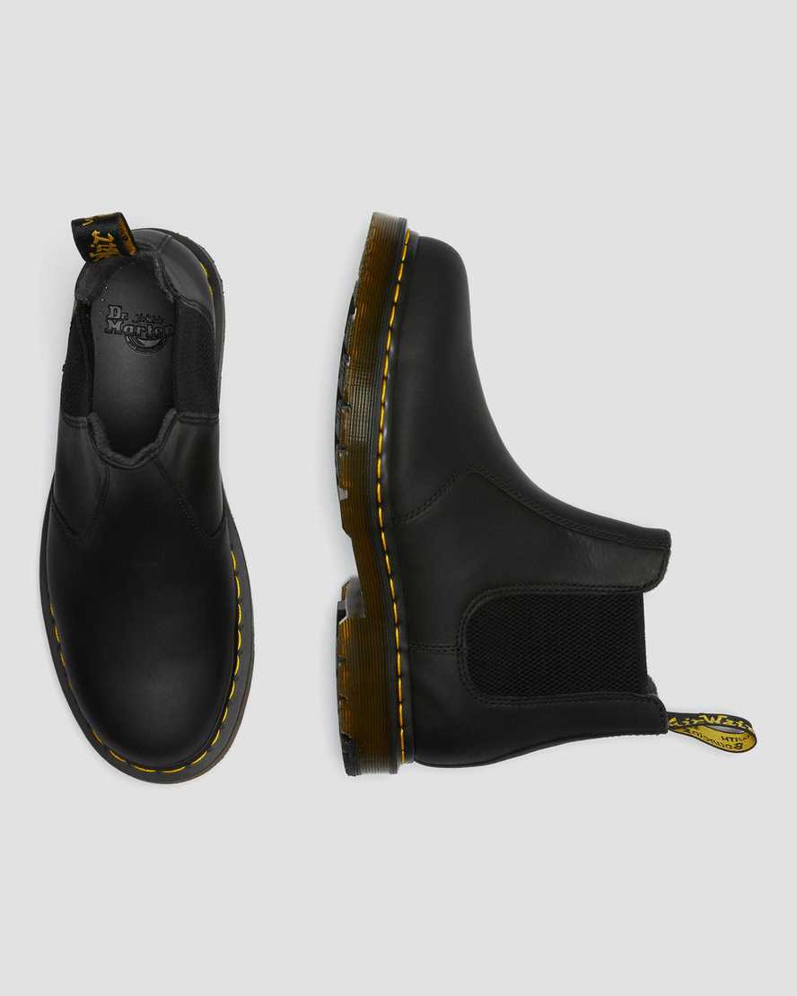 black dr martens 2976 dms wintergrip mens chelsea boots