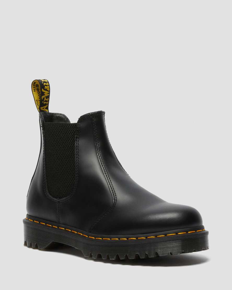 black dr martens 2976 bex smooth mens chelsea boots
