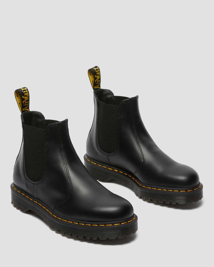 black dr martens 2976 bex smooth mens chelsea boots