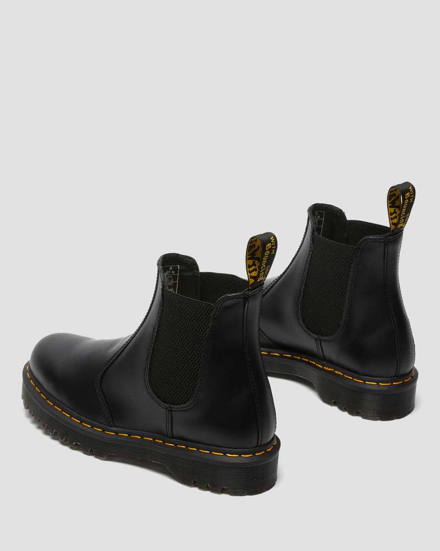 black dr martens 2976 bex smooth mens chelsea boots