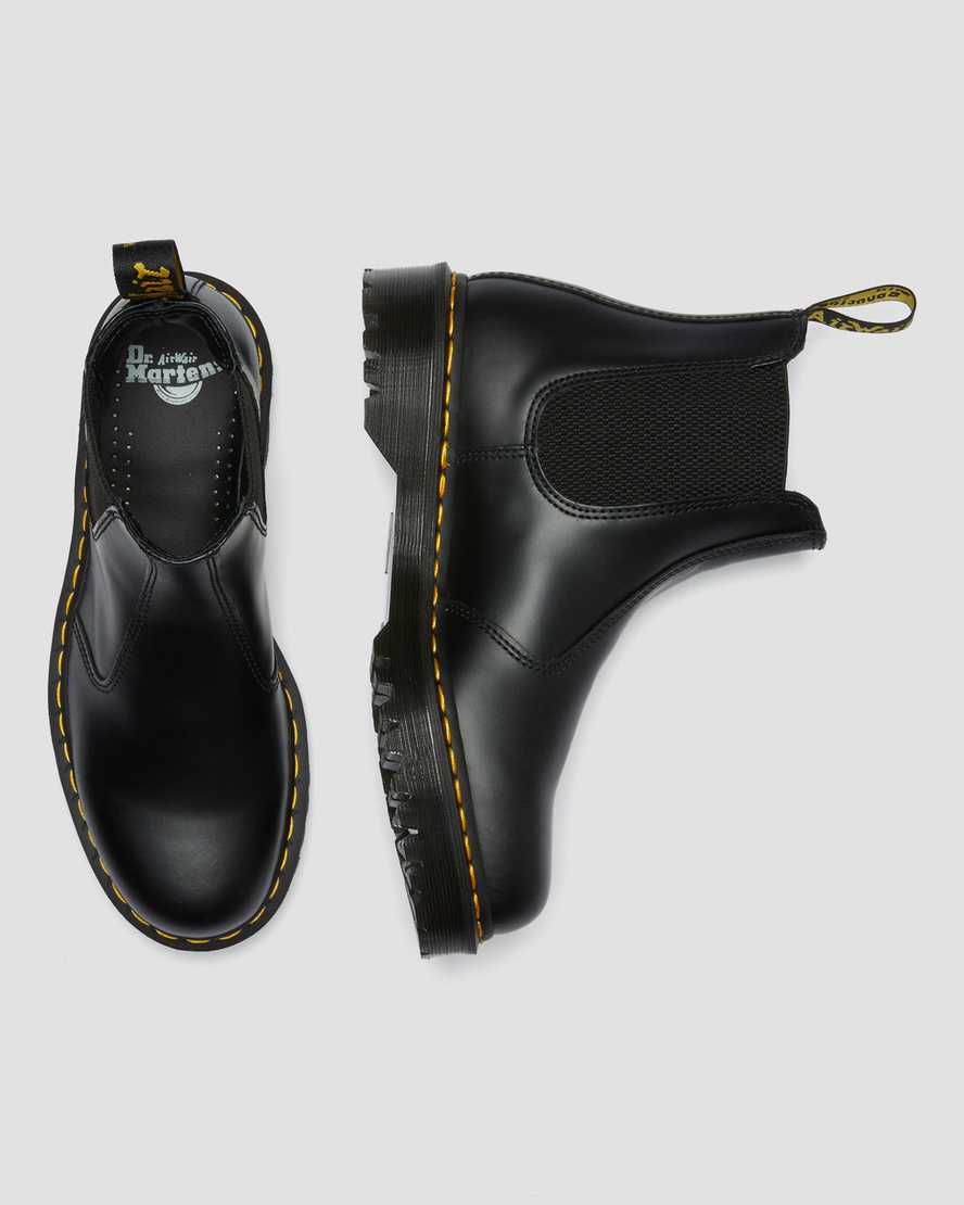 black dr martens 2976 bex smooth mens chelsea boots