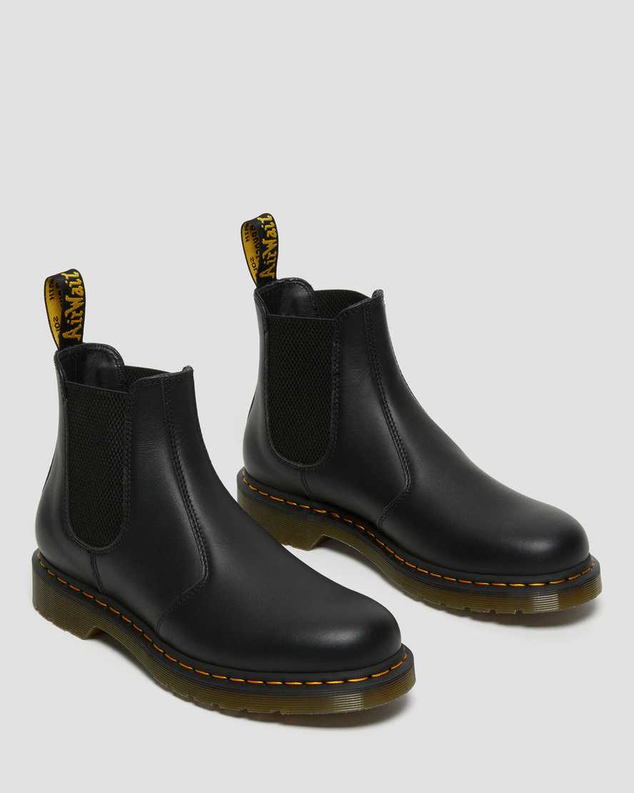 black dr martens 2976 nappa mens chelsea boots