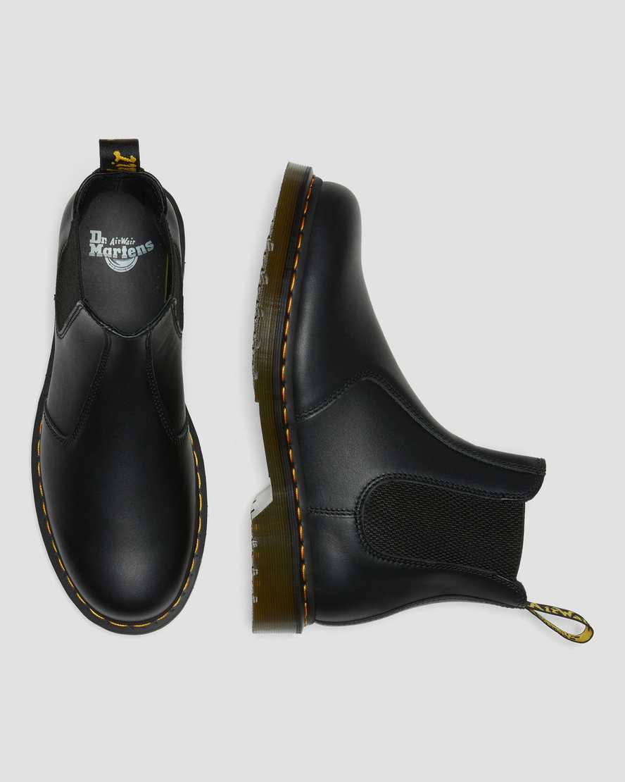 black dr martens 2976 nappa mens chelsea boots