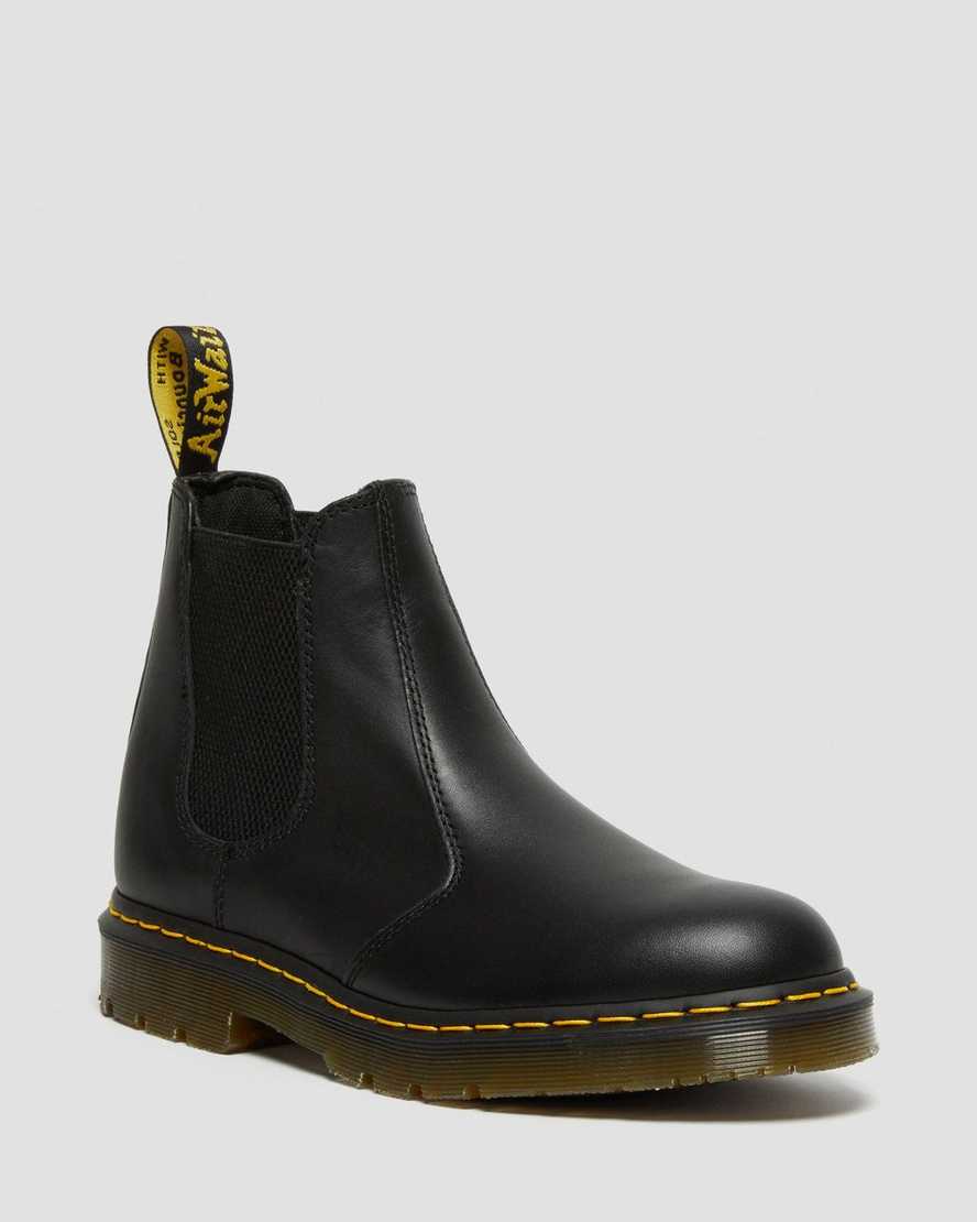 black dr martens 2976 slip resistant mens chelsea boots