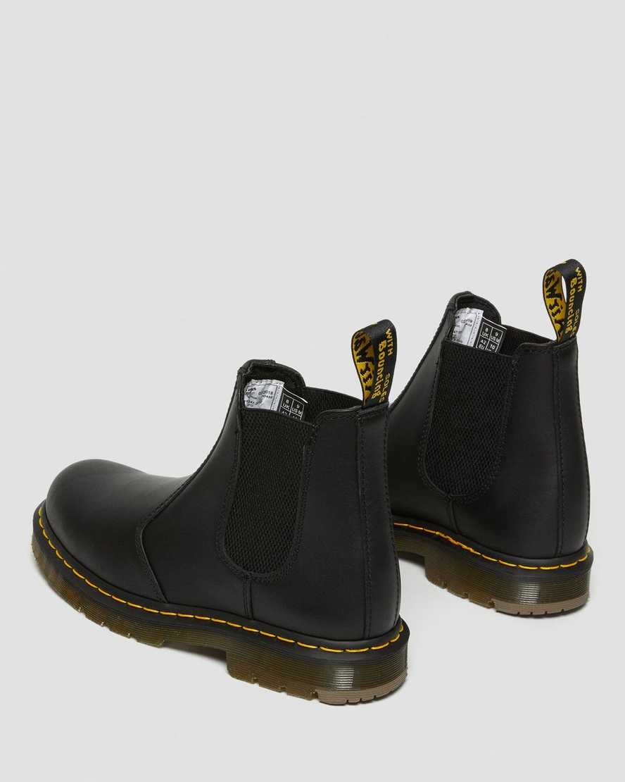 black dr martens 2976 slip resistant mens chelsea boots
