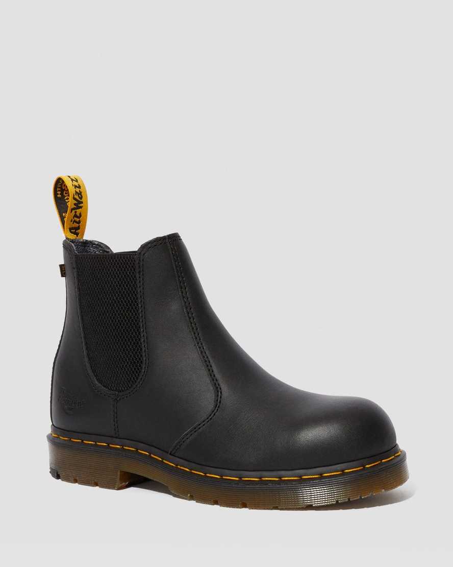 black dr martens fellside work mens chelsea boots