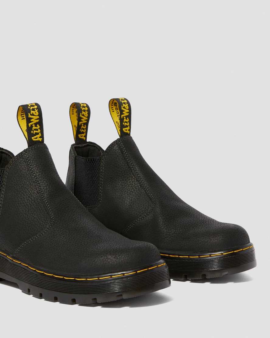 black dr martens hardie work mens chelsea boots