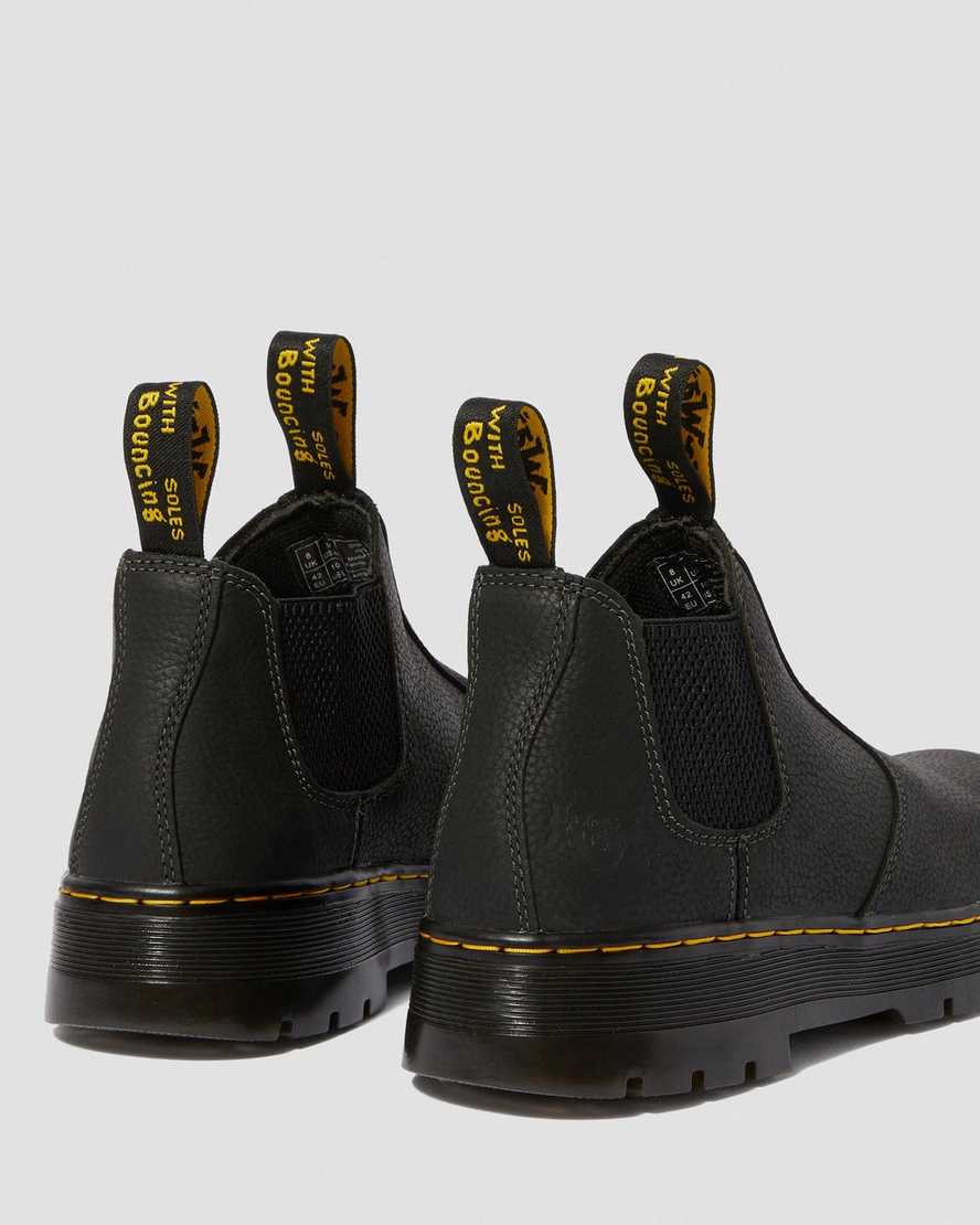 black dr martens hardie work mens chelsea boots