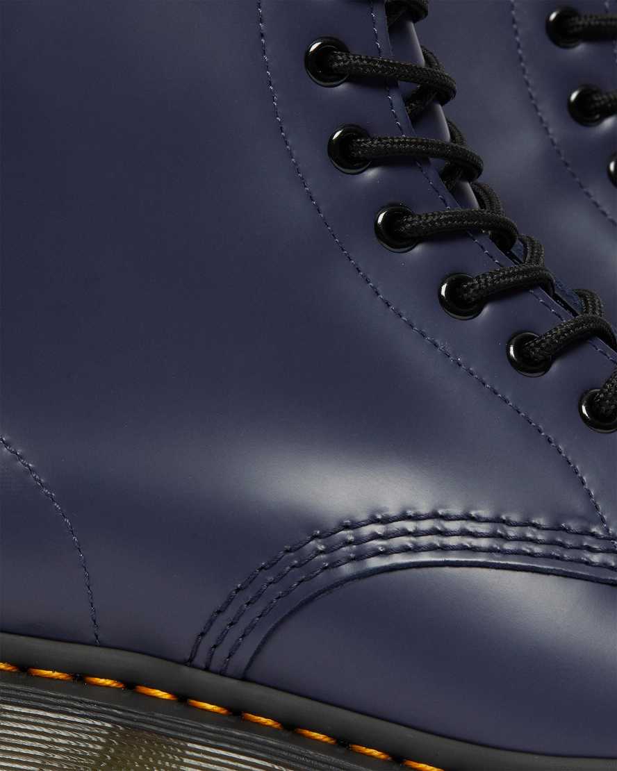 blue dr martens 1460 smooth mens lace up boots
