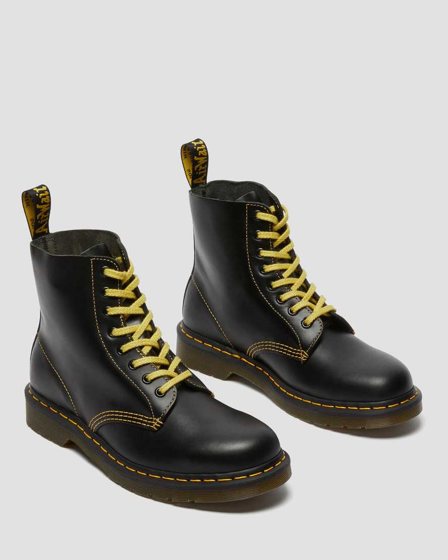 black dr martens 1460 pascal atlas mens lace up boots