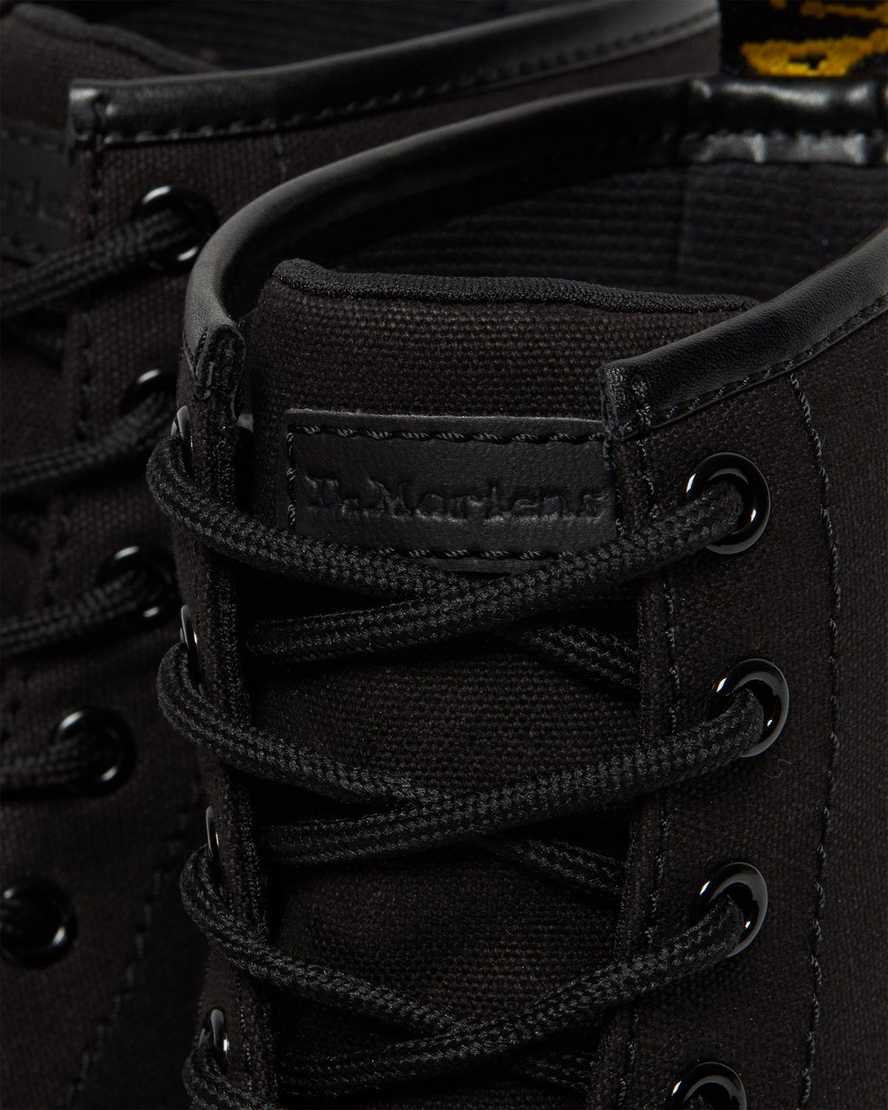 black dr martens cairo mens lace up boots