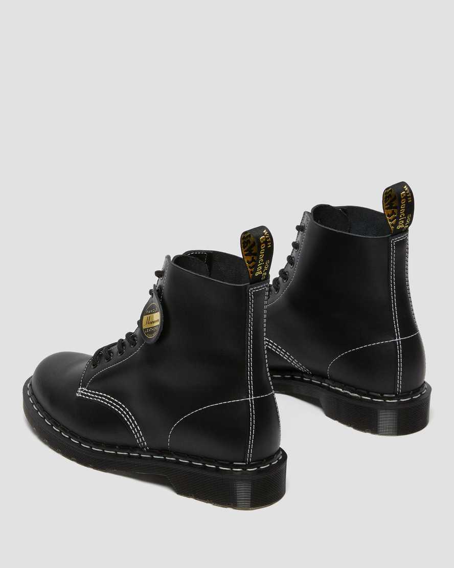 black dr martens 1460 pascal cavalier mens lace up boots
