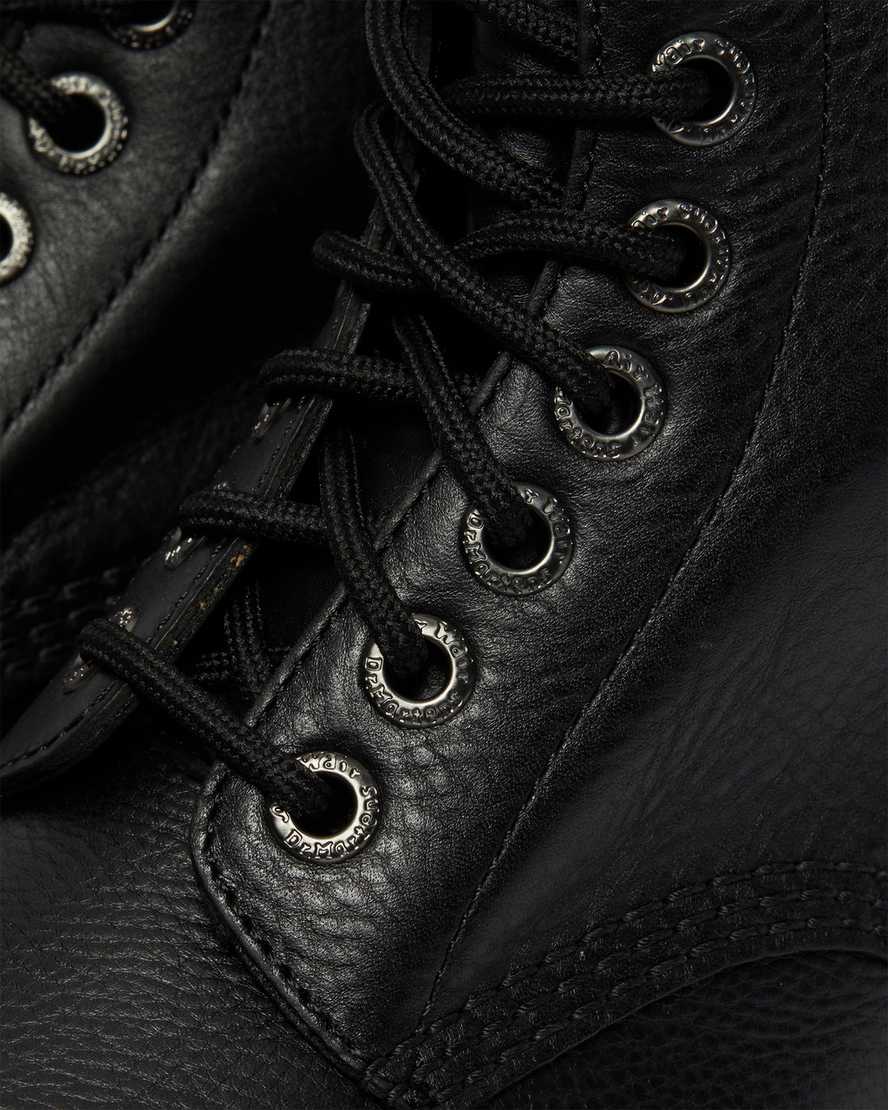 black dr martens 1460 pascal bex mens lace up boots
