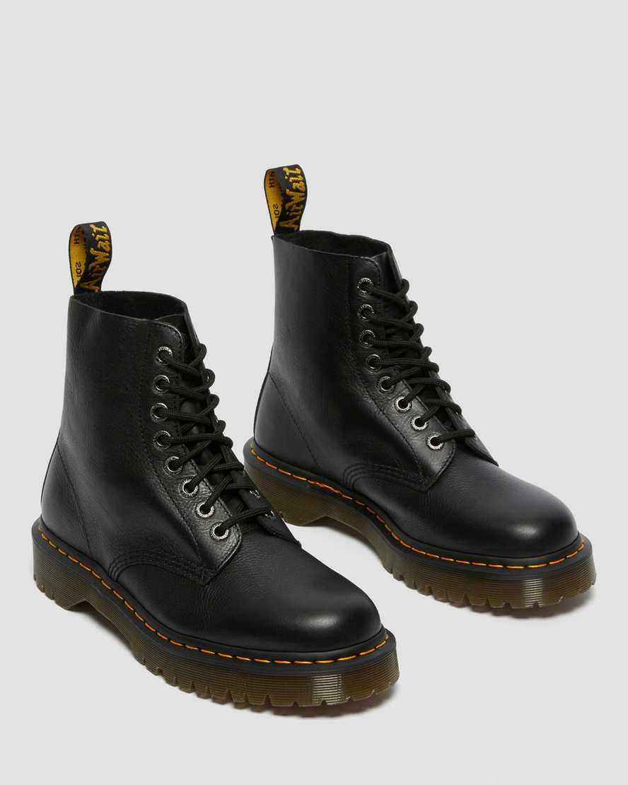 black dr martens 1460 pascal bex mens lace up boots