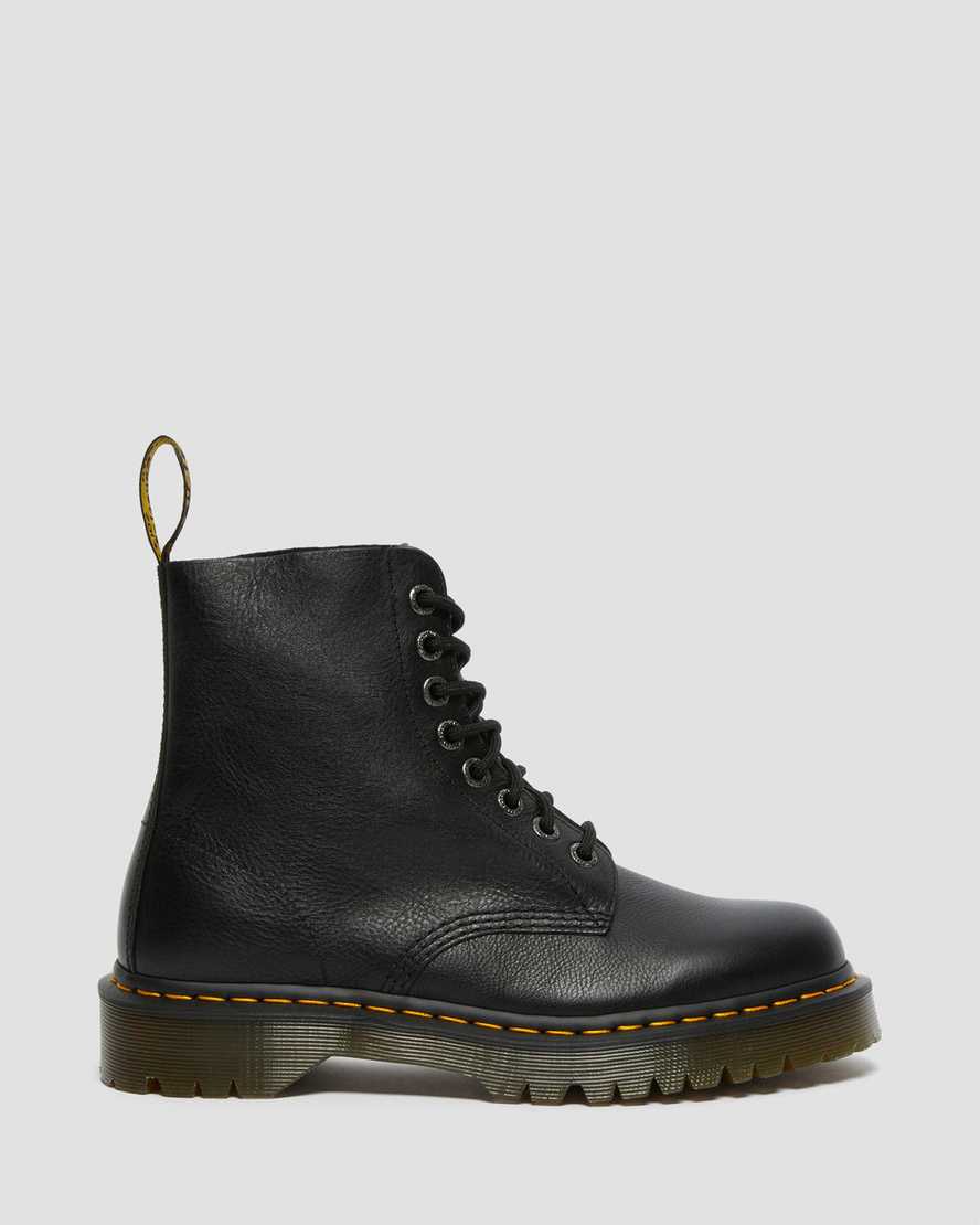 black dr martens 1460 pascal bex mens lace up boots
