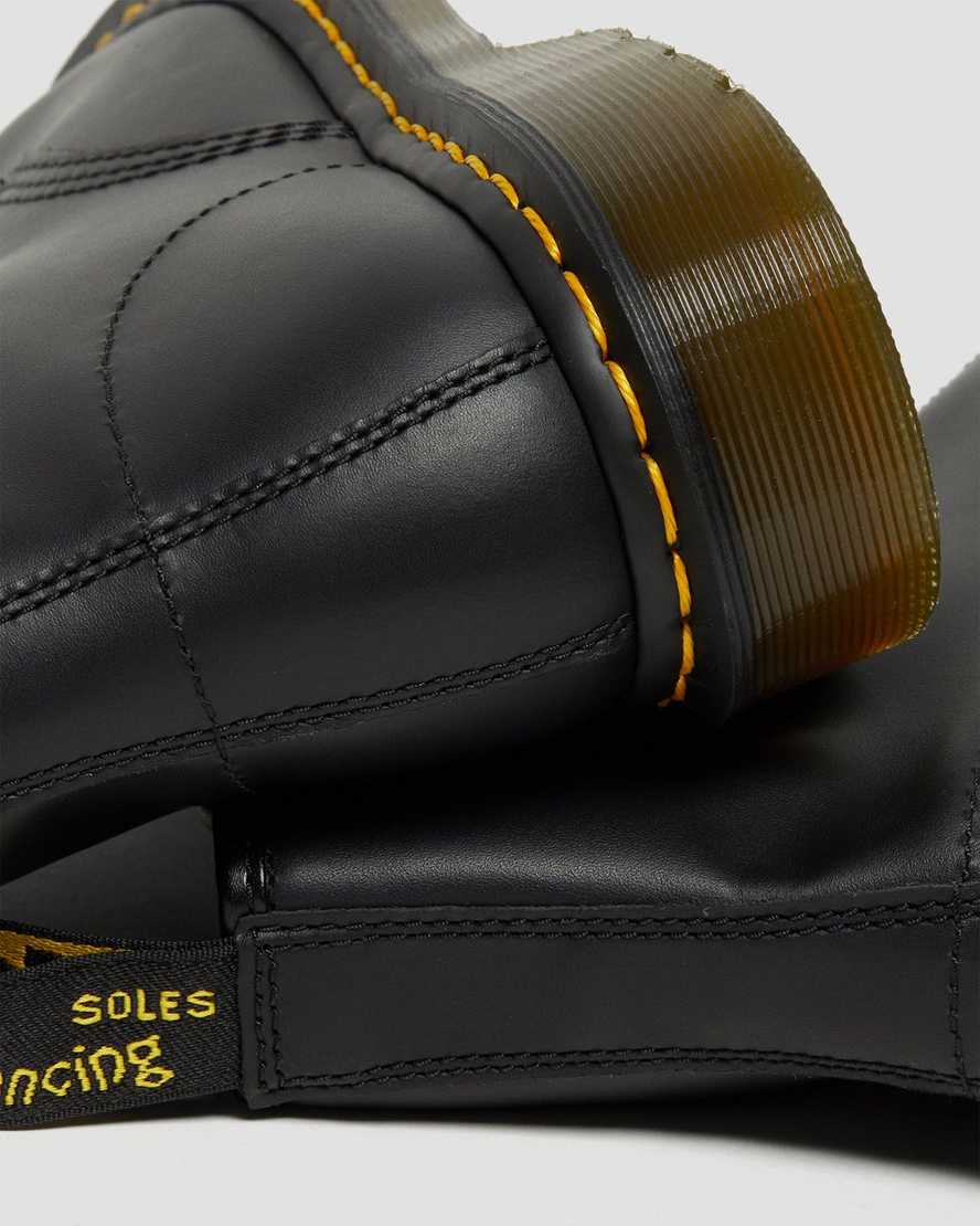 black dr martens 1460 nappa mens lace up boots
