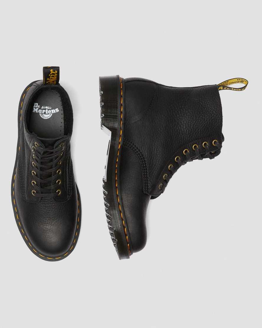 black dr martens 1460 pascal ambassador mens lace up boots