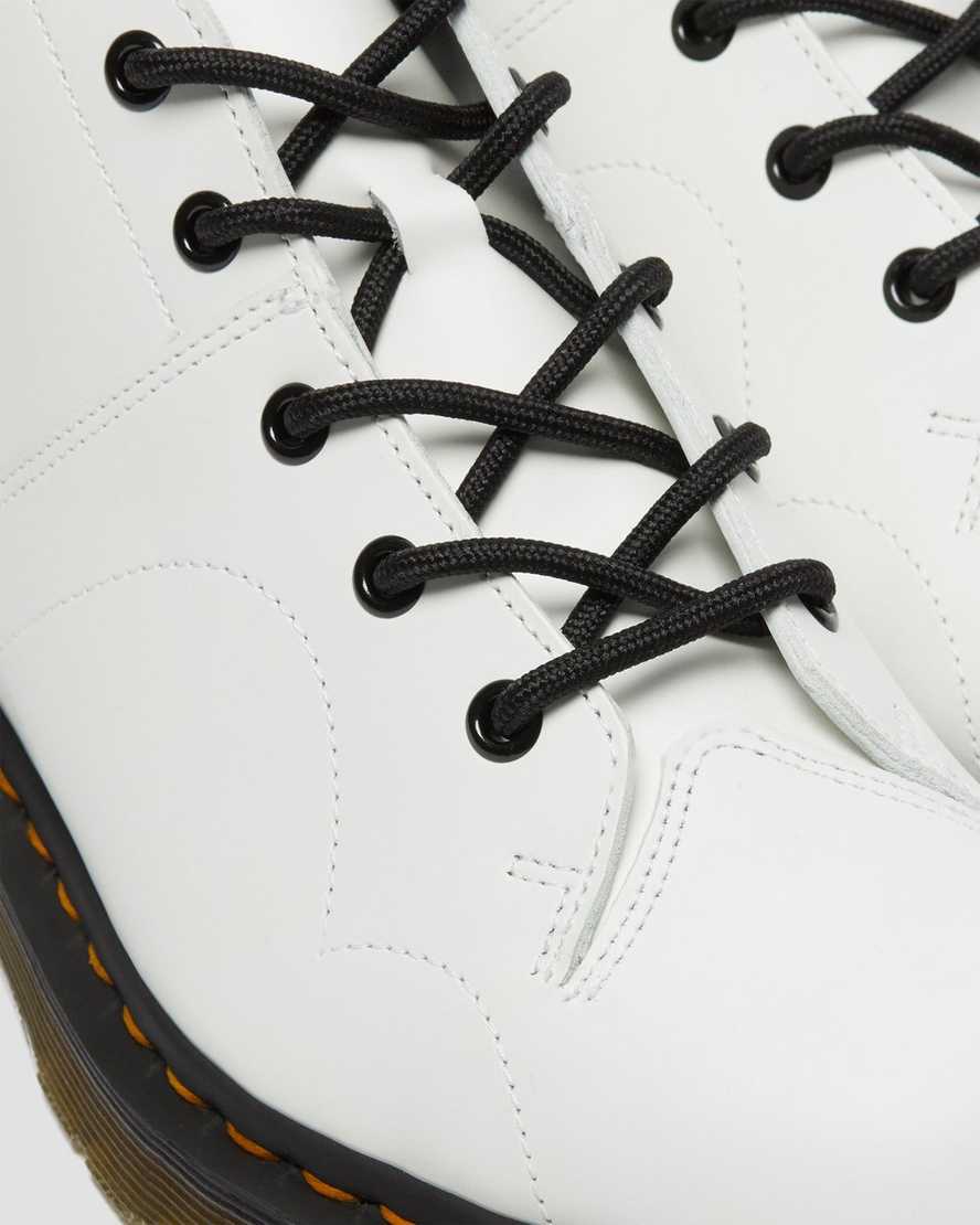 white dr martens church smooth mens monkey boots