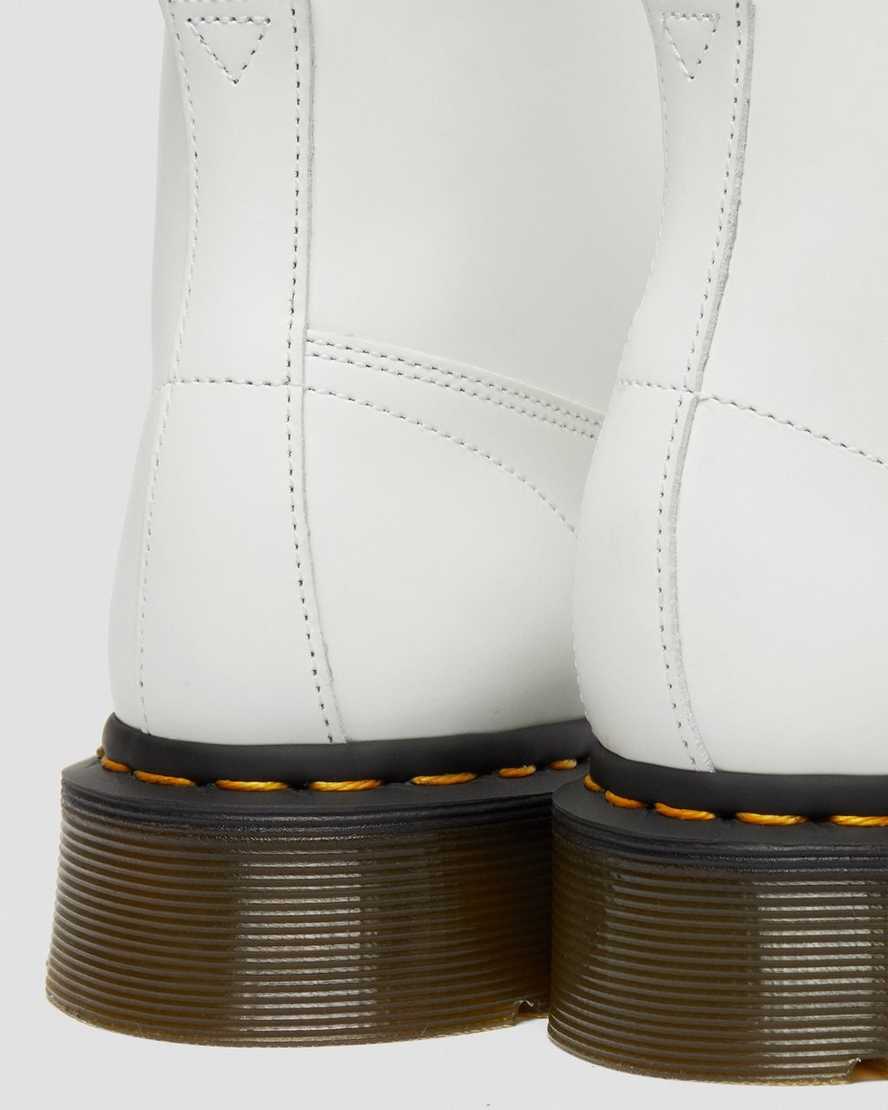 white dr martens church smooth mens monkey boots
