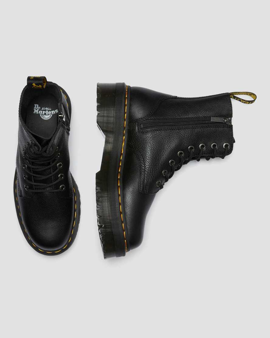 black dr martens jadon pisa mens platform boots