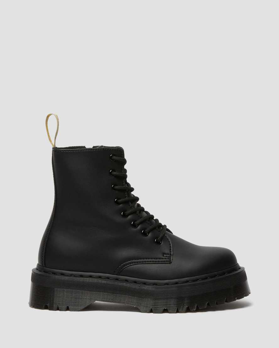 black dr martens jadon ii mono mens platform boots