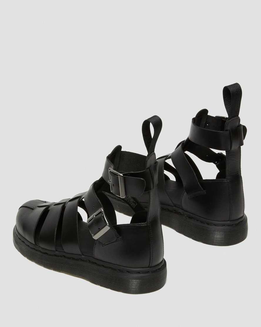 black dr martens geraldo mens gladiator sandals