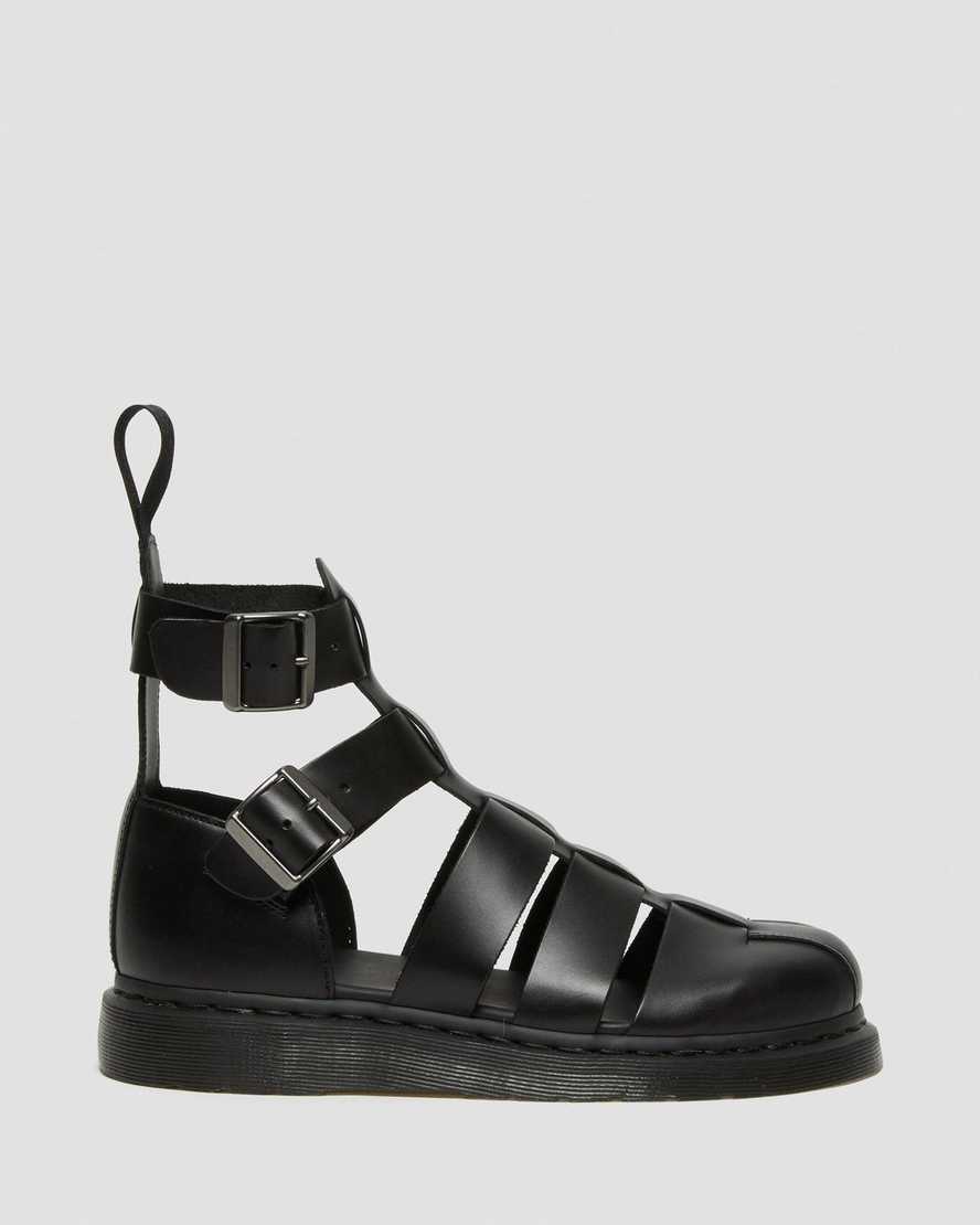 black dr martens geraldo mens gladiator sandals