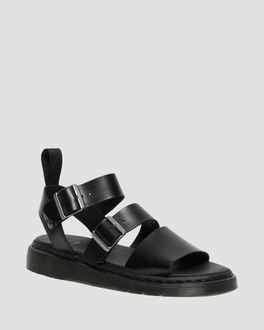black dr martens gryphon brando mens gladiator sandals
