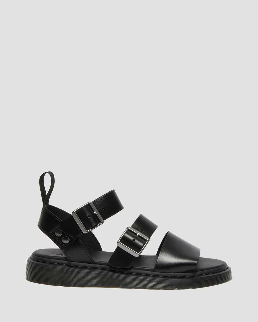 black dr martens gryphon brando mens gladiator sandals