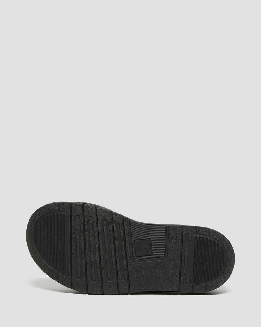 black dr martens chilton mens slide sandals