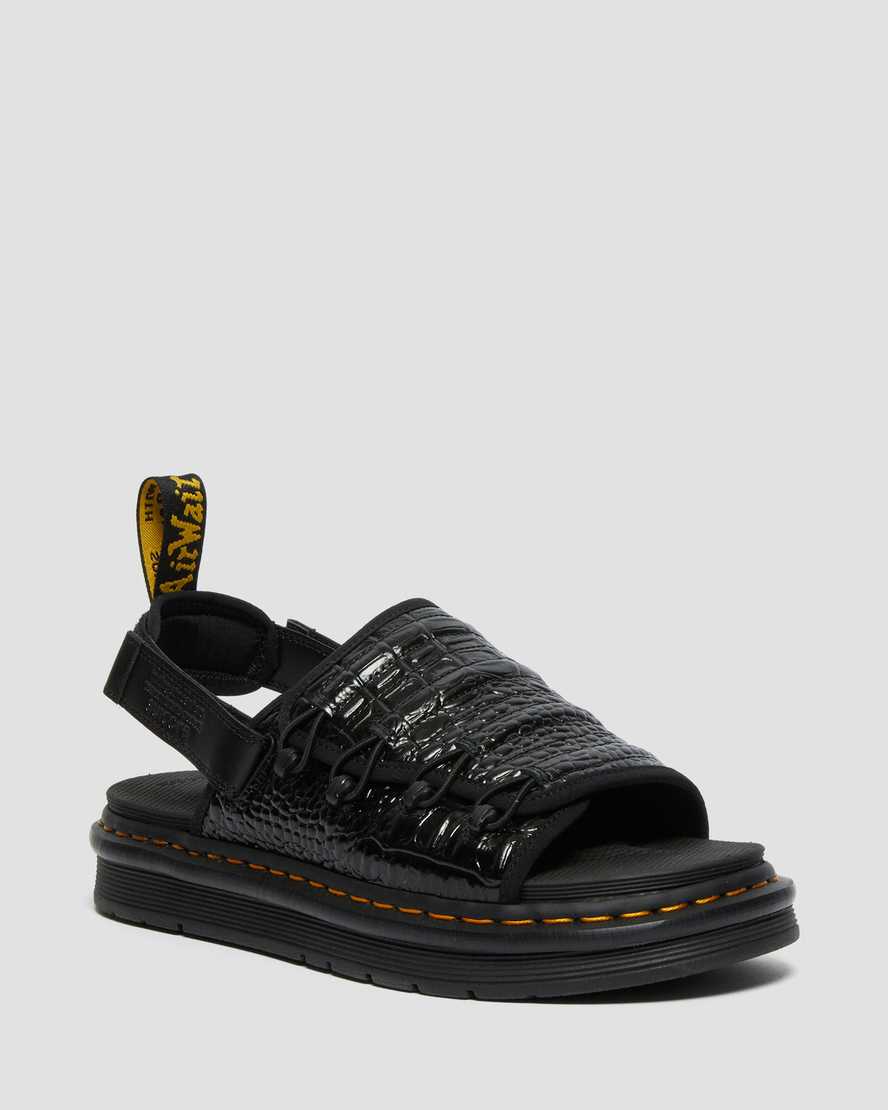 black dr martens mura suicoke croco mens sandals