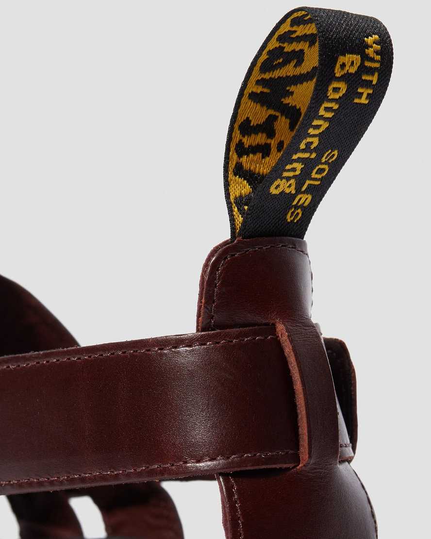 brown dr martens terry mens strap sandals