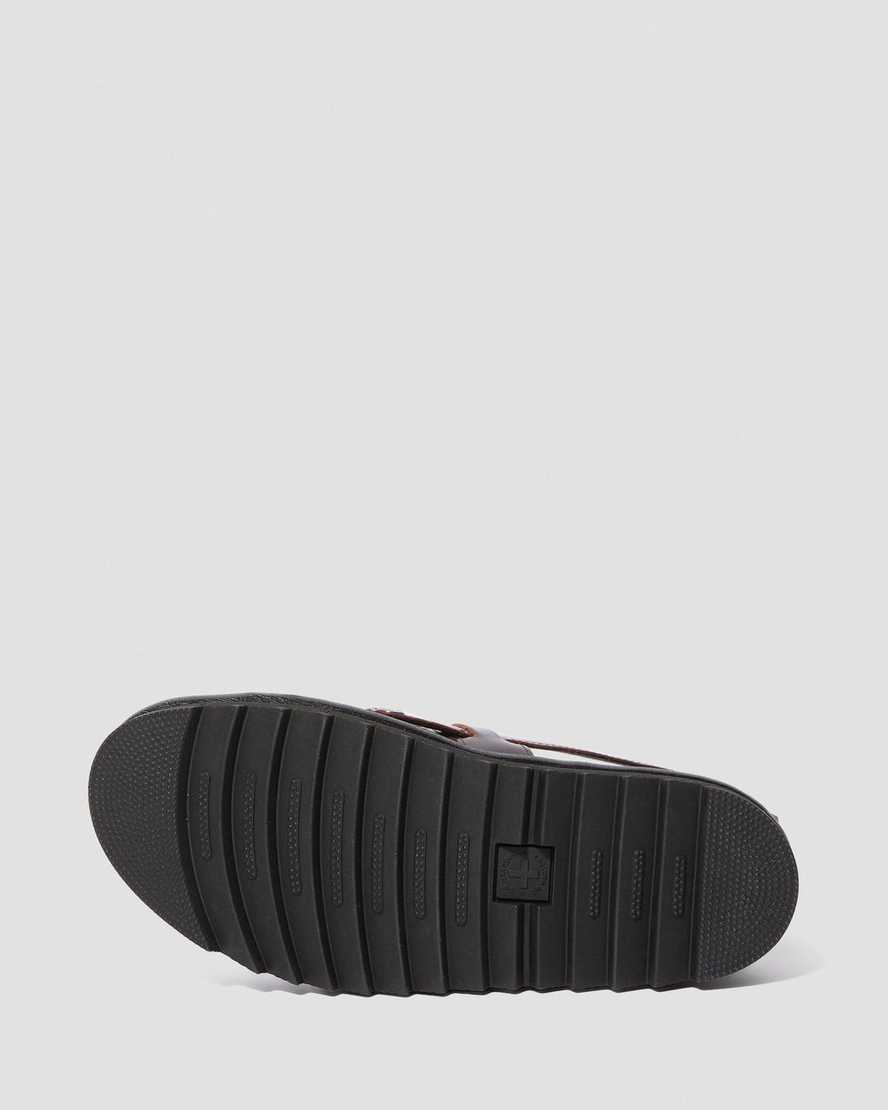 brown dr martens terry mens strap sandals